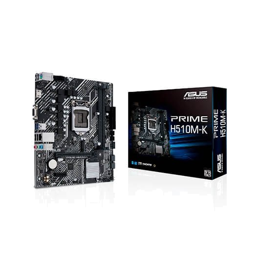 ASUS MB PRIME H510M-K | LGA1200 H510 M.2 HDMI D-SUB 2DDR4 mATX