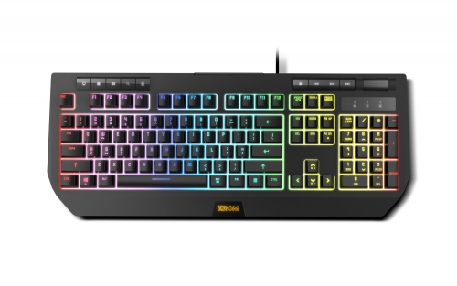 Teclado NOX Gaming Krom Kuma RGB Semimechanical Keyboard PT - NXKROMKUMAPT