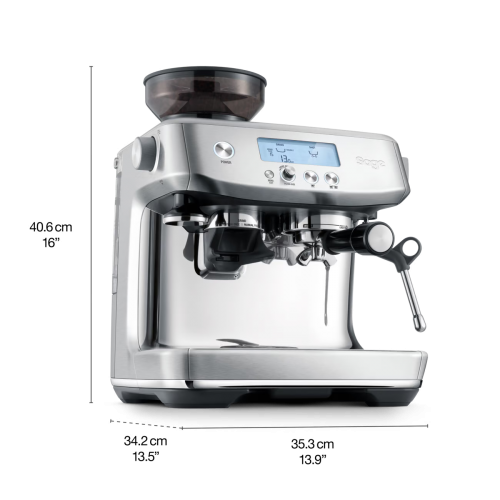 MAQUINA CAFE SAGE THE BARISTA PRO (BRUSHED STAINLESS STEEL)