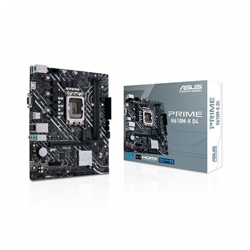 MB ASUS PRIME H610M-K D4 LGA1700 2xDDR4 VGA/HDMI mATX