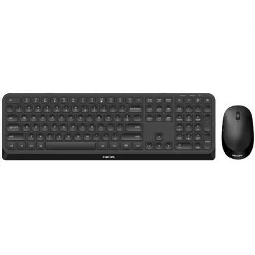 Teclado + Rato Philips Combo Wireless PT - Preto