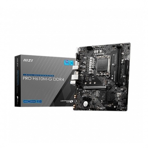 MOTHERBOARD M-ATX MSI 1700 H610M-G DDR4