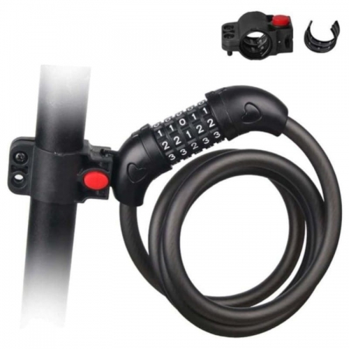 Bloqueio com Código Xiaomi Electric Scooter Cable Lock para Scooter