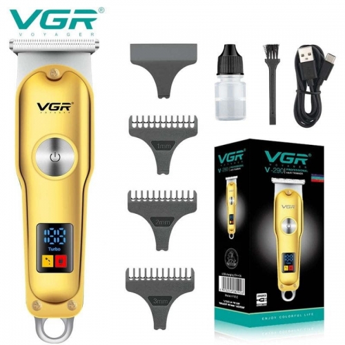 VGR V-290 - Aparador de Cabelo Dourado