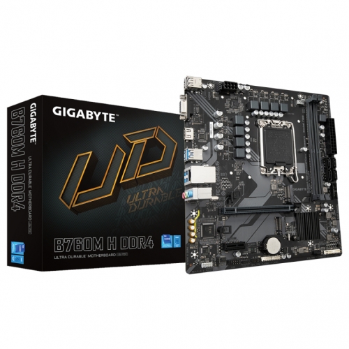 MOTHERBOARD GIGABYTE B760M H 1700 MATX 2XDDR4