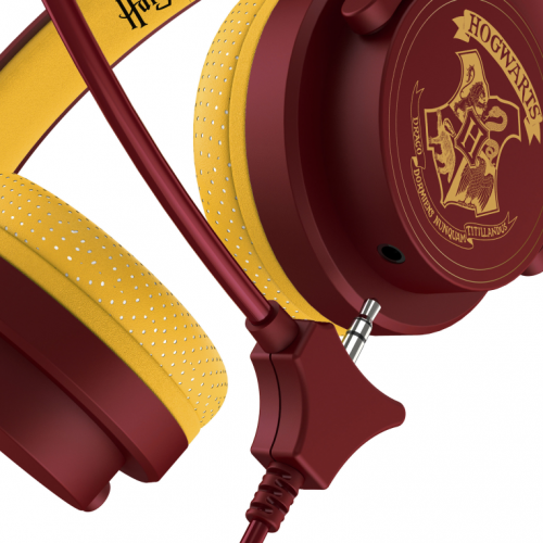 HARRY POTTER-AURICULARES INTERACTIVOS COM ESCUDO DE HOGWARTS KIDS+MICROFONE 