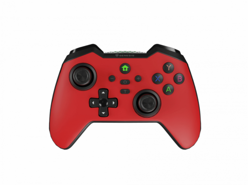 GAMEPAD GENESIS MANGAN 400 WIRELESS (FOR PC/SWITCH/MOBILE) VERMELHO