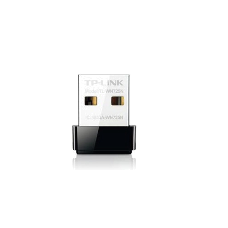 ADAPTADOR NANO USB TP-LINK - TL-WN722N WIRELESS 150Mbps