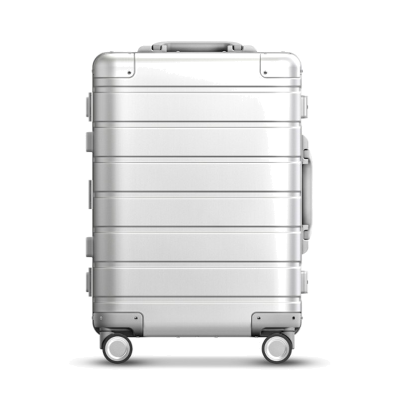 XIAOMI METAL CARRY-ON LUGGAGE 20" SUITCASE SILVER 