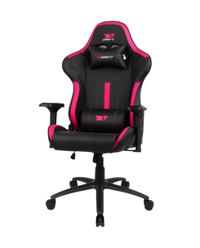 CADEIRA GAMING DRIFT DR350 PRETO / ROSA 