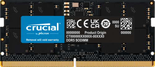 MEMORIA RAM DDR5 SODIMM CRUCIAL 16GB 5600 