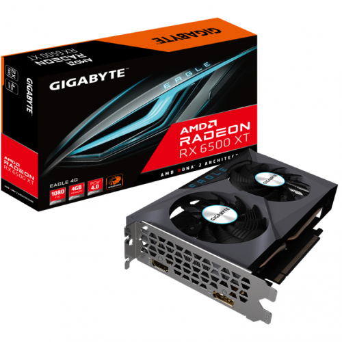 PLACA GRAFICA GIGABYTE RADEON RX 6500 XT EAGLE 4GB