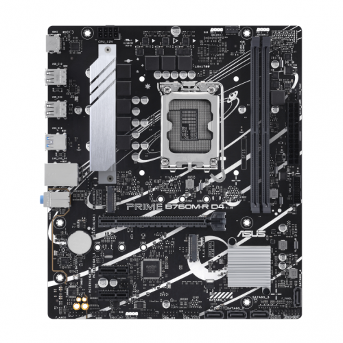 MOTHERBOARD ASUS PRIME B760M-R D4 1700 MATX 4XDDR4