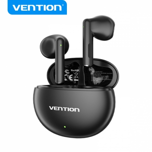 Auriculares Vention Elf E06 Preto