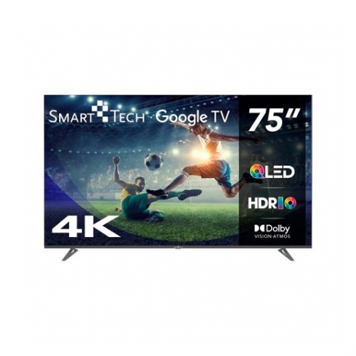 TV QLED SMART TECH UHD 75" 75QG03H GOOGLE TV