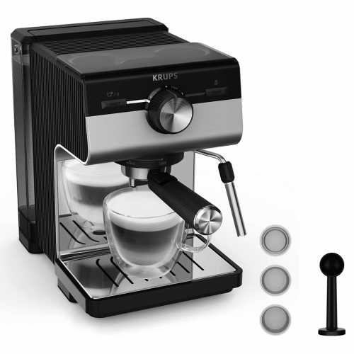 KRUPS MAQUINA CAFE EXPRESSO MANUAL 15BARES AUTHENTIC +