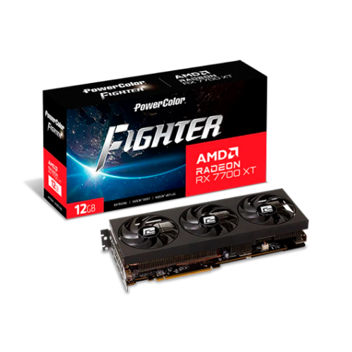 PLACA GRÁFICA POWERCOLOR RX 7800XT FIGHTER 16GB GDDR6