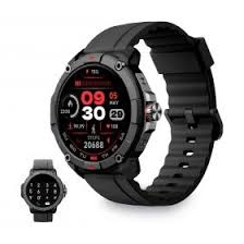 IMIKI SMARTWATCH ST1 BLACK SILICONE STRAP