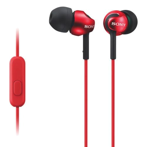 AURICULARESMICRO SONY MDR-EX110AP VERMELHO