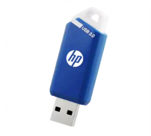 PEN DRIVE 64GB HP - X755W USB 3.1 AZUL | BRANCO